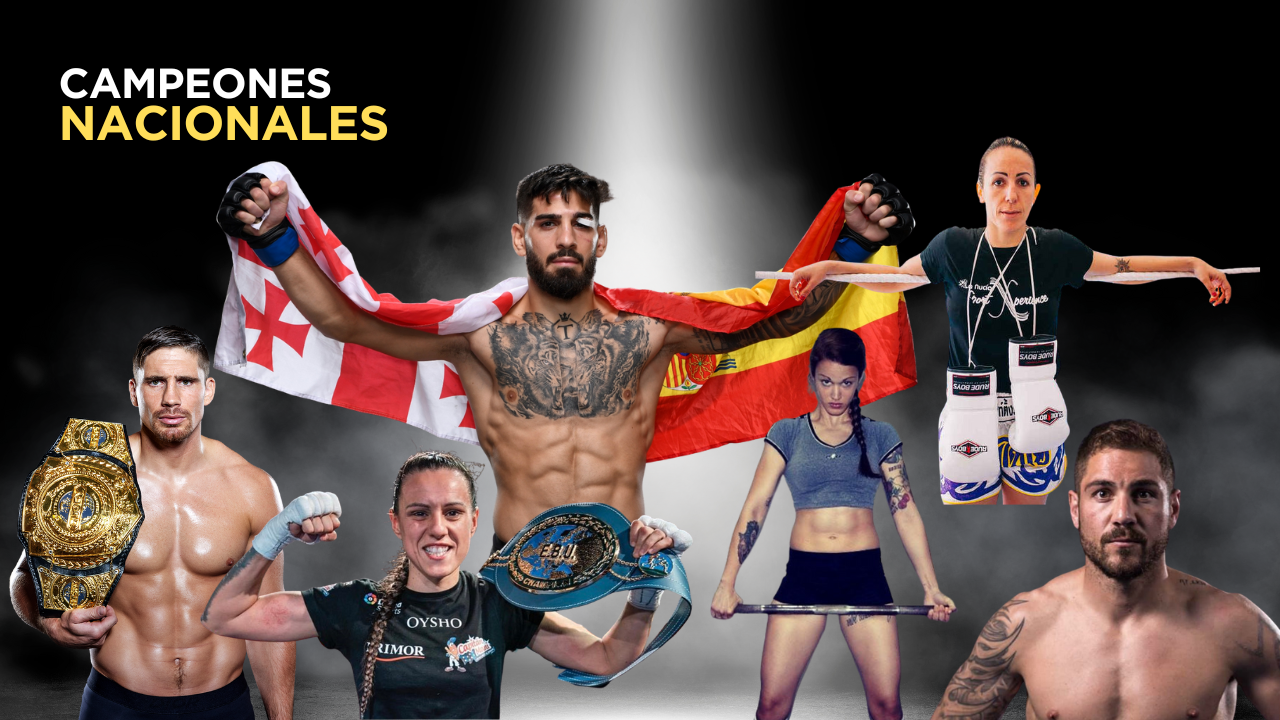 Campeones nacionales de deportes de contacto en España